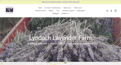Desktop Screenshot of lyndochlavenderfarm.com.au